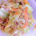 カニーヘン's cooksnap of when they made キャベツと豚肉と卵の甘酢炒め.