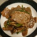 precious☆'s cooksnap of when they made こんにゃくときのこと牛肉のピリ辛炒め.