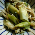 ２４なるるん's cooksnap of when they made きのことネギの塩バター炒め☆.