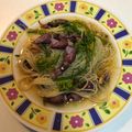 ラクラクダ's cooksnap of when they made ホタルイカと菜の花のペペロンチーノ♪.