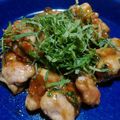 三休です's cooksnap of when they made 鶏の大葉と梅の照り焼き.