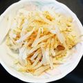 ランドセル餅's cooksnap of when they made 茹でもやしのゴマ・ポン酢.