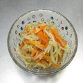 ☆ありか358☆'s cooksnap of when they made 簡単・美味しい・もやしと人参のナムル.