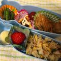 ゆっきん♪'s cooksnap of when they made お弁当に「ひとくちお好み焼き」っぽいモノ.