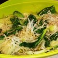 ダッフィーニーうに's cooksnap of when they made チンゲンサイとモヤシのシャキシャキ蒸し.