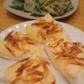 akiccheese's cooksnap of when they made はんぺんのサクッと桜海老春色❀マヨチー焼.