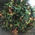 Yokchina's cooksnap of when they made 俺流！ほうれん草のピーナッツ味噌和え.