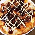 kuriくん's cooksnap of when they made 白菜でお好み焼き☆もち明太チーズ☆.
