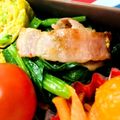U☆kaoru's cooksnap of when they made ほうれん草とベーコン炒めじゃなくてサラダ.