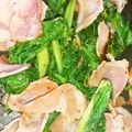 ﾋﾟﾛﾐ♡'s cooksnap of when they made 春の味＊菜の花とベーコンの炒め物.