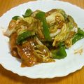あっつん桜's cooksnap of when they made 回鍋肉（ホイコーロー）.