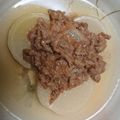 ごんべい君's cooksnap of when they made 肉味噌だれのふろふき大根☆.