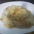 にゃんぴぴ★'s cooksnap of when they made 炊飯器で簡単☆シーフードピラフ.