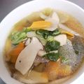 あちたんまん！'s cooksnap of when they made 白菜 と エリンギ のスープ.