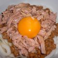 夕希。's cooksnap of when they made めちゃ簡単納豆ﾂﾅうどん.
