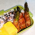 ゆけり３兄弟's cooksnap of when they made 焼肉のたれで♪アスパラ豚ばら肉巻き☆.