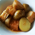 Kuro28nM's cooksnap of when they made ＊新じゃがと厚揚げのキムチ煮＊.