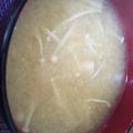 ﾌﾞﾚﾝﾀﾞ's cooksnap of when they made いつものお味噌汁に酒粕を少し。.