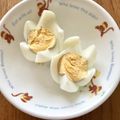 桃華0408's cooksnap of when they made お弁当に！茹で卵の飾り切り.