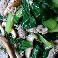 らっきー！'s cooksnap of when they made 簡単っ！挽肉とほうれん草のオイスター炒め.