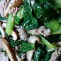 らっきー！'s cooksnap of when they made 簡単っ！挽肉とほうれん草のオイスター炒め.
