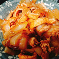ＭＩ−ＳＡＮ's cooksnap of when they made 豚肉と油揚げのうま煮.