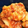 chamekichi's cooksnap of when they made 【簡単】チキンのトマト煮込み 【絶品】.