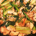 Mayumi731's cooksnap of when they made ＊豚こまと小松菜のアジアン炒めごはん＊.