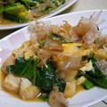 betina's cooksnap of when they made ■お麩と小松菜の卵とじ■.