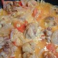 maeyu's cooksnap of when they made チーズとろ~り♪トマトチキン☆.