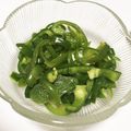 Bunnirella's cooksnap of when they made 無限ピーマン.
