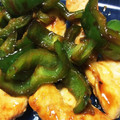 ティムル's cooksnap of when they made ささみとピーマンのピリ辛炒め.