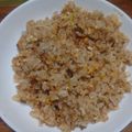 (マー君)'s cooksnap of when they made アウトドアスパイスほりにしで！簡単卵炒飯.