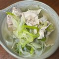 午前の麦茶's cooksnap of when they made 材料２つ☆白ネギで豚しゃぶ☆はりはり鍋風.