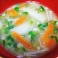 ÿuuka☆212's cooksnap of when they made ねぎと里芋の味噌汁。風邪予防！.