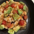 mikataka＊'s cooksnap of when they made 鶏肉アボカドトマトハニーマスタード.