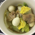 nishimo's cooksnap of when they made 鶏肉と白菜の中華風炒め.