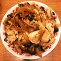 yuka119's cooksnap of when they made 玉葱＆シメジ入りの豚の生姜焼き.