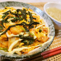 アイリッシュショコラ's cooksnap of when they made キムチとほうれん草丼！.