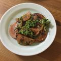 クック1FX93J☆'s cooksnap of when they made ベビーハムと豆苗の簡単炒め.