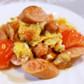 アイリッシュショコラ's cooksnap of when they made ウィンナーとトマトの卵炒め.