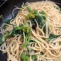 紗重桂's cooksnap of when they made とびきりおいしい菜の花のペペロンチーノ.