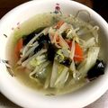 にこ（≧▽≦）'s cooksnap of when they made ウェイパーで中華スープ☆超簡単お手軽.