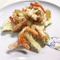 蒼の雫sp's cooksnap of when they made 菊芋と人参のかき揚げ.