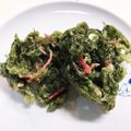 蒼の雫sp's cooksnap of when they made 四万十川青さのりの天ぷら.