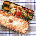 lotusmiko's cooksnap of when they made 竹輪巻きうずらの照り焼き♡お弁当♡.