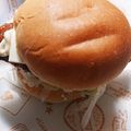 eiyoushi's cooksnap of when they made モス風★アジフライでフィッシュバーガー.