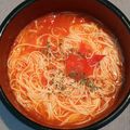 withスマーフ's cooksnap of when they made トマト 温そーめん.
