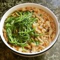 White_Bear's cooksnap of when they made 天かすと三つ葉のうどん.