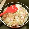 White_Bear's cooksnap of when they made スパイシースパムのチャーハン.